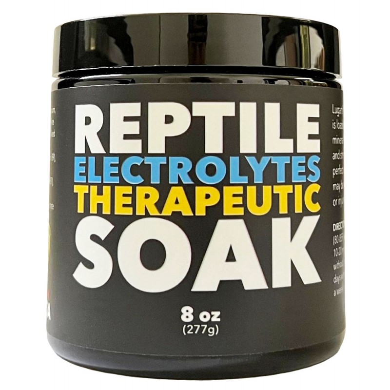 Lugarti Reptile Electrolytes - Therapeutic Soak - 8 oz