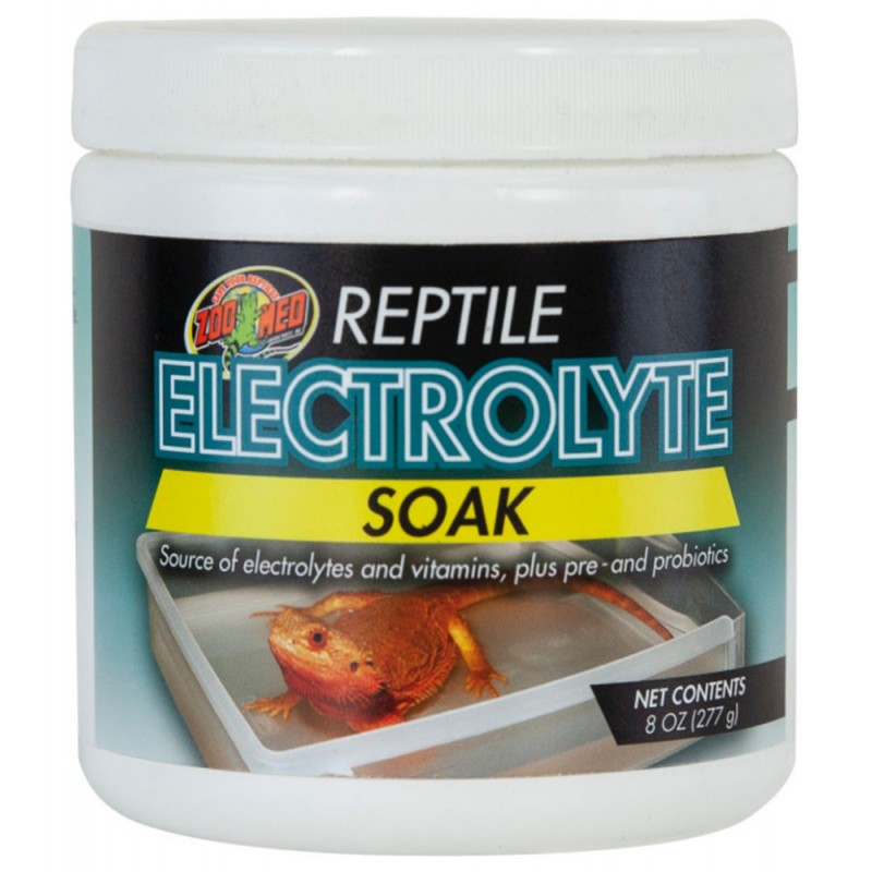 Zoo Med Reptile Electrolyte Soak - 8 oz