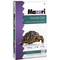 Mazuri Tortoise Diet - 25 lbs
