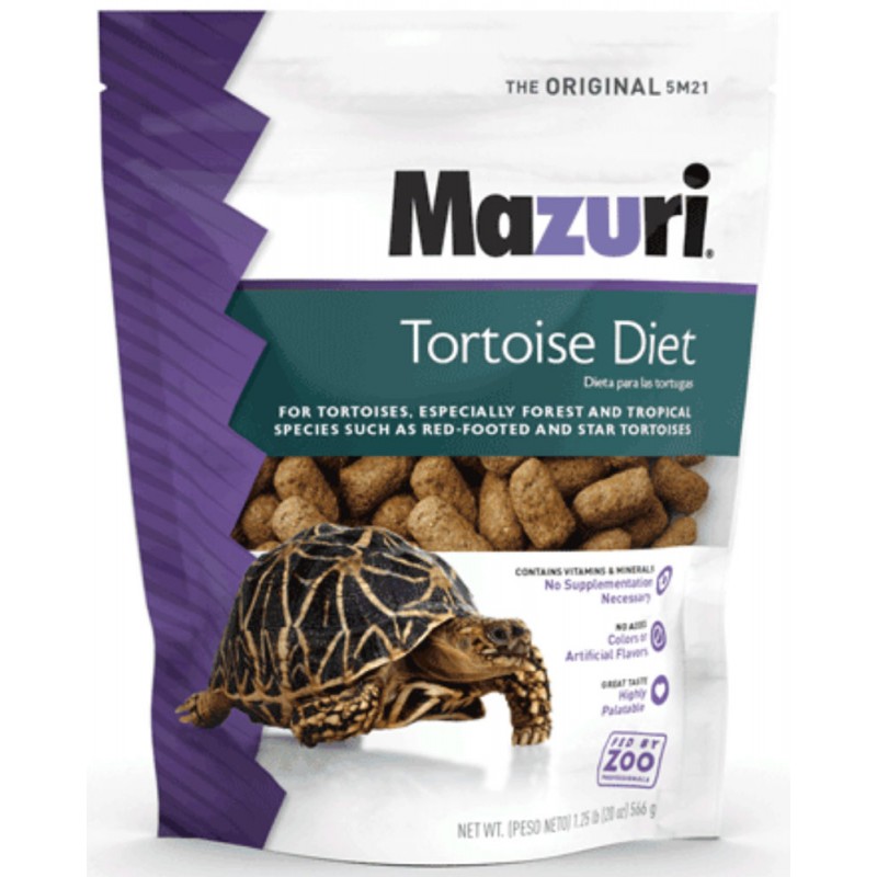 Mazuri Tortoise Diet - 1.25 lbs