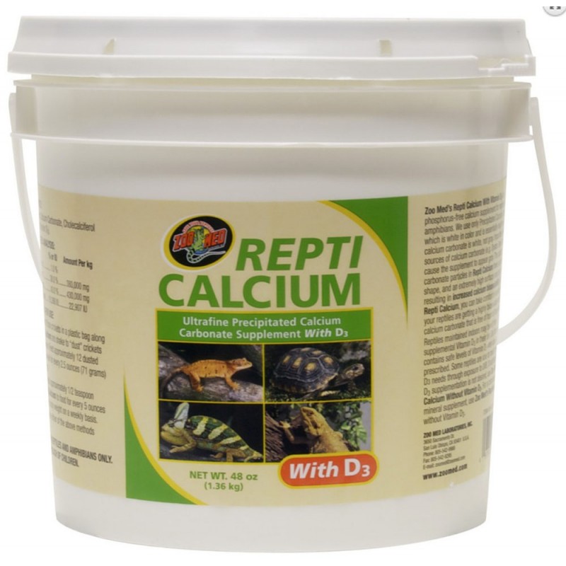 Zoo Med Repti Calcium with D3 - 48 oz