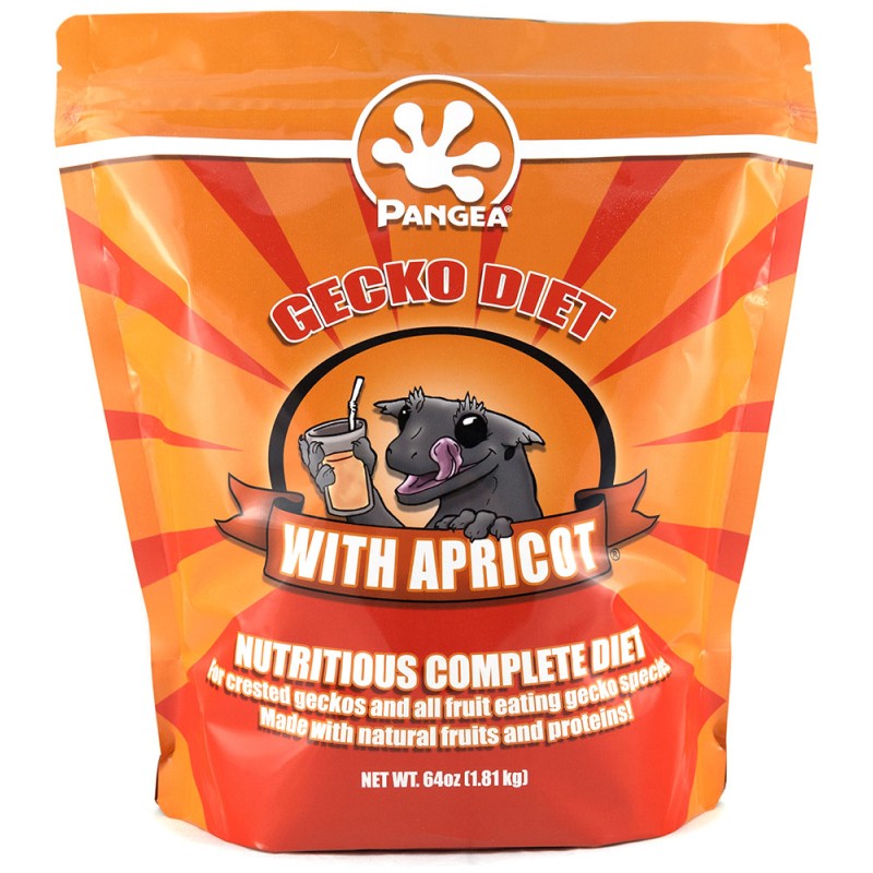 Pangea Gecko Diet - Apricot - 64 oz