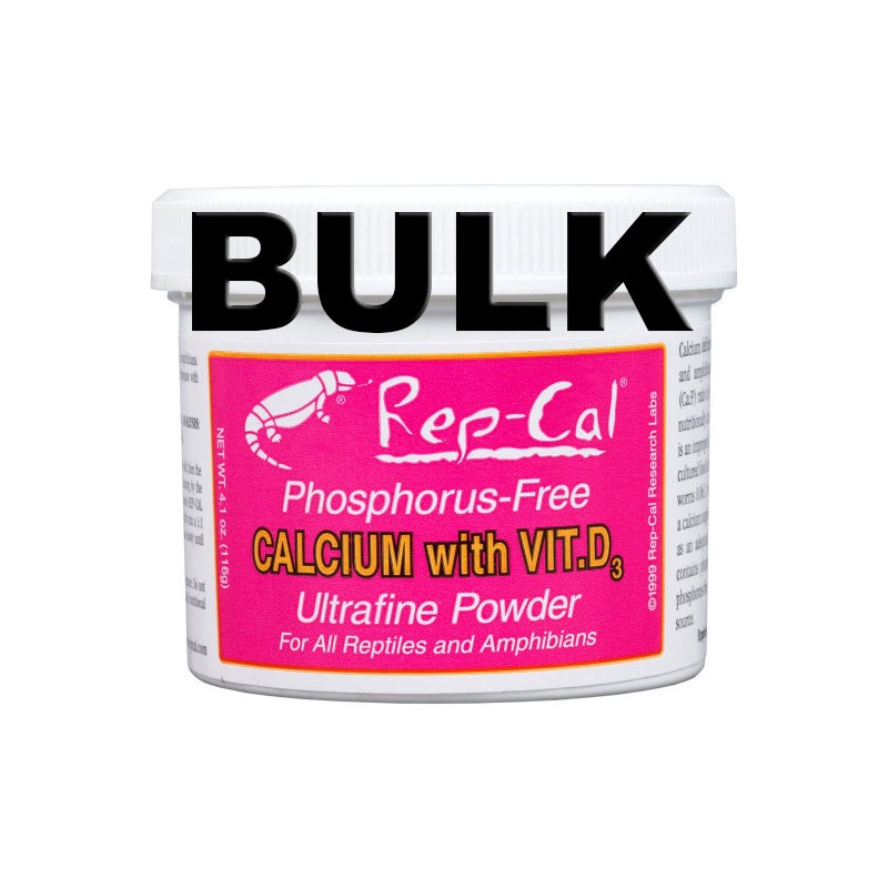 Rep-Cal Calcium with Vitamin D3 - Ultrafine - 7 lbs