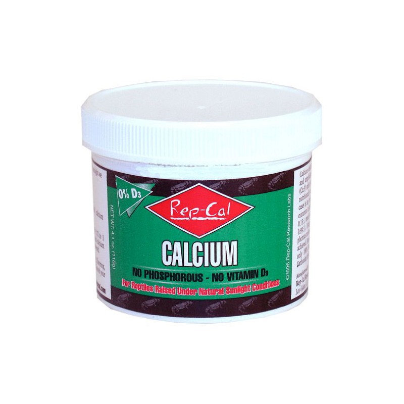 Rep-Cal Calcium without Vitamin D3 - 3.3 oz