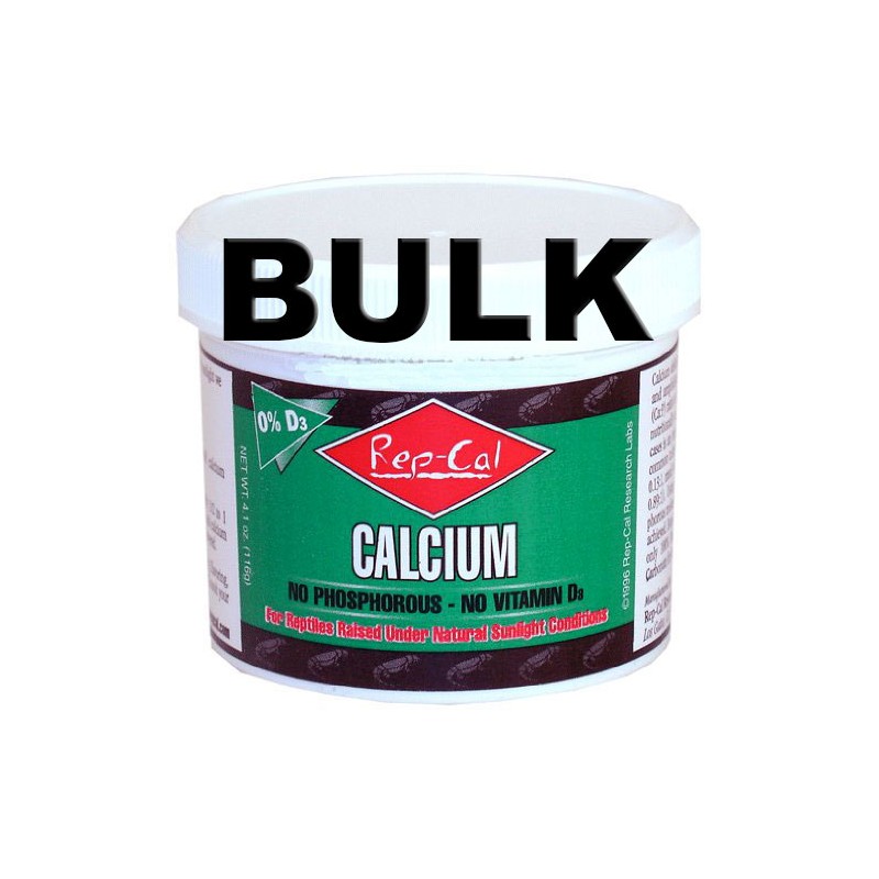 Rep-Cal Calcium without Vitamin D3 - 7 lbs