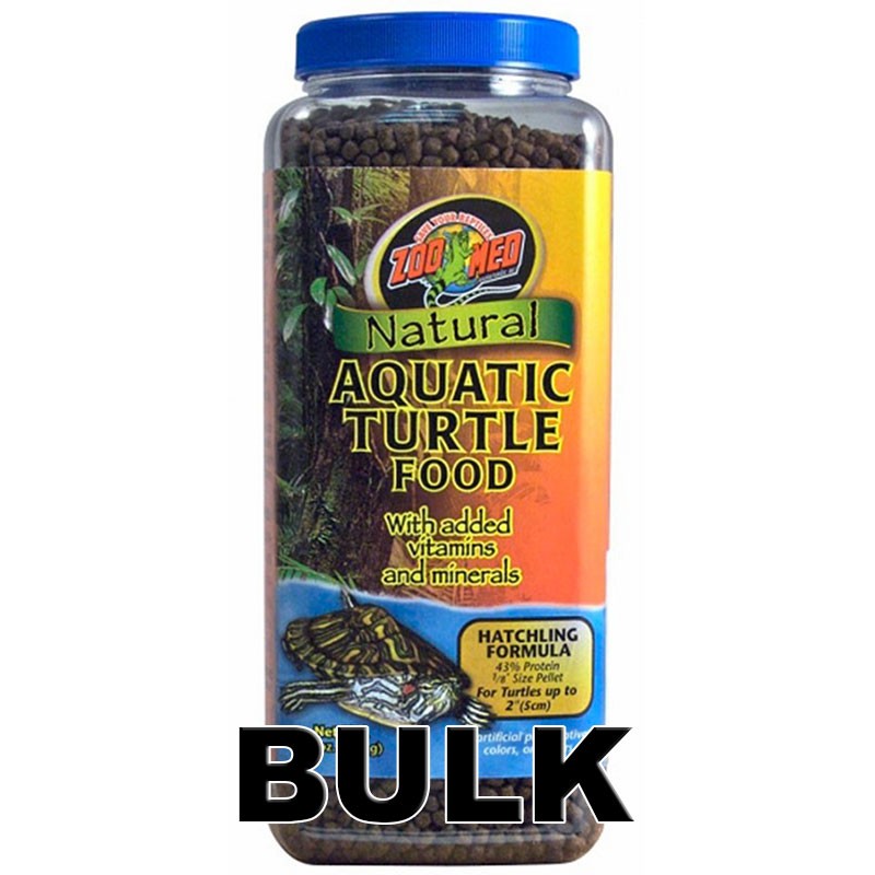 Zoo Med Aquatic Turtle Food - Hatchling - 50 lbs