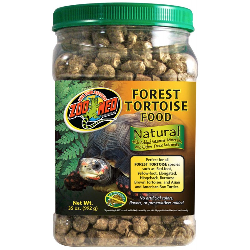 Zoo Med Tortoise Food - Forest - 35 oz