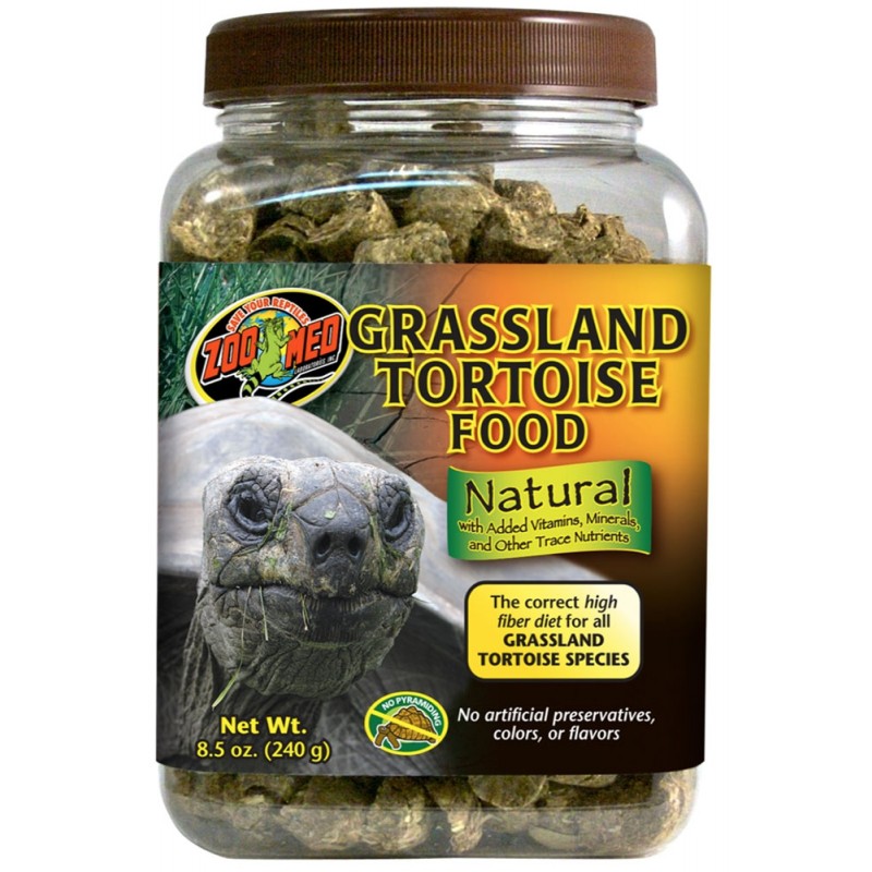 Zoo Med Tortoise Food - Grassland - 8.5 oz