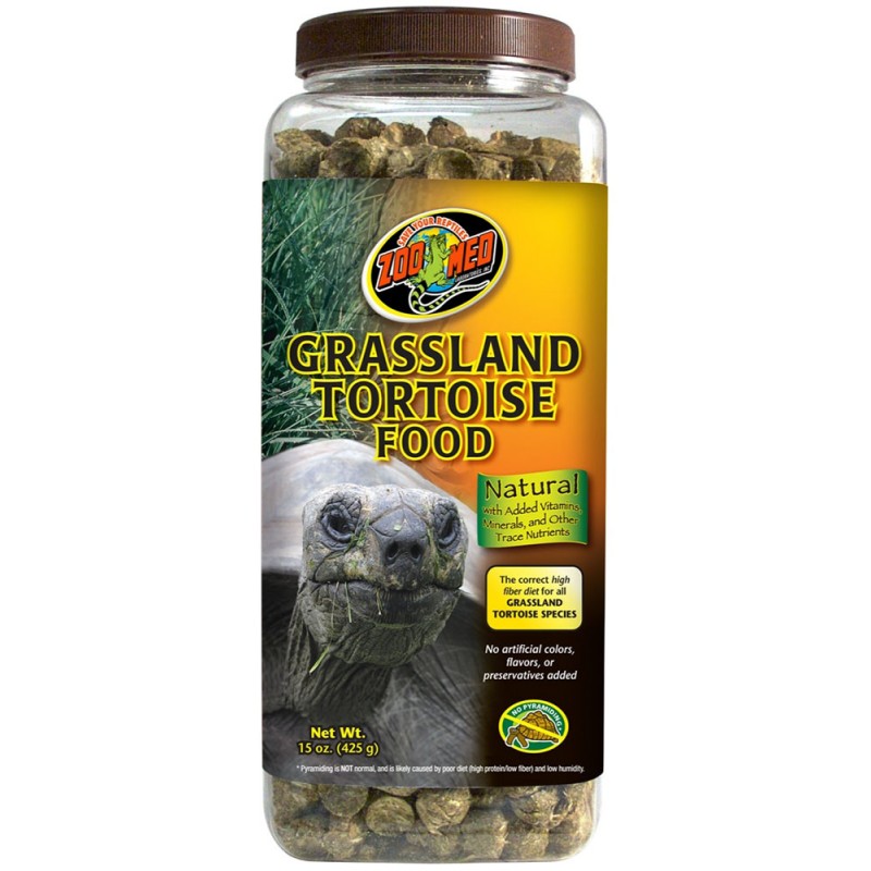 Zoo Med Tortoise Food - Grassland - 15 oz