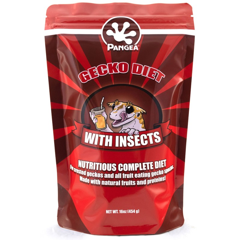 Pangea Gecko Diet - Insects - 16 oz