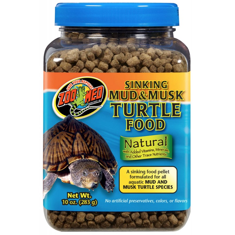 Zoo Med Sinking Mud & Musk Turtle Food - 10 oz