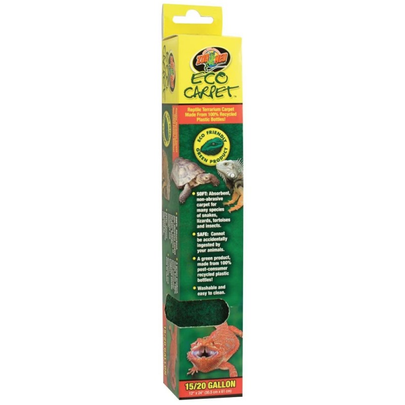 Zoo Med Eco Carpet - 15/20 gal (Green)