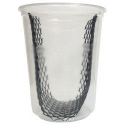 Worm Cup w/ Stapled Screen