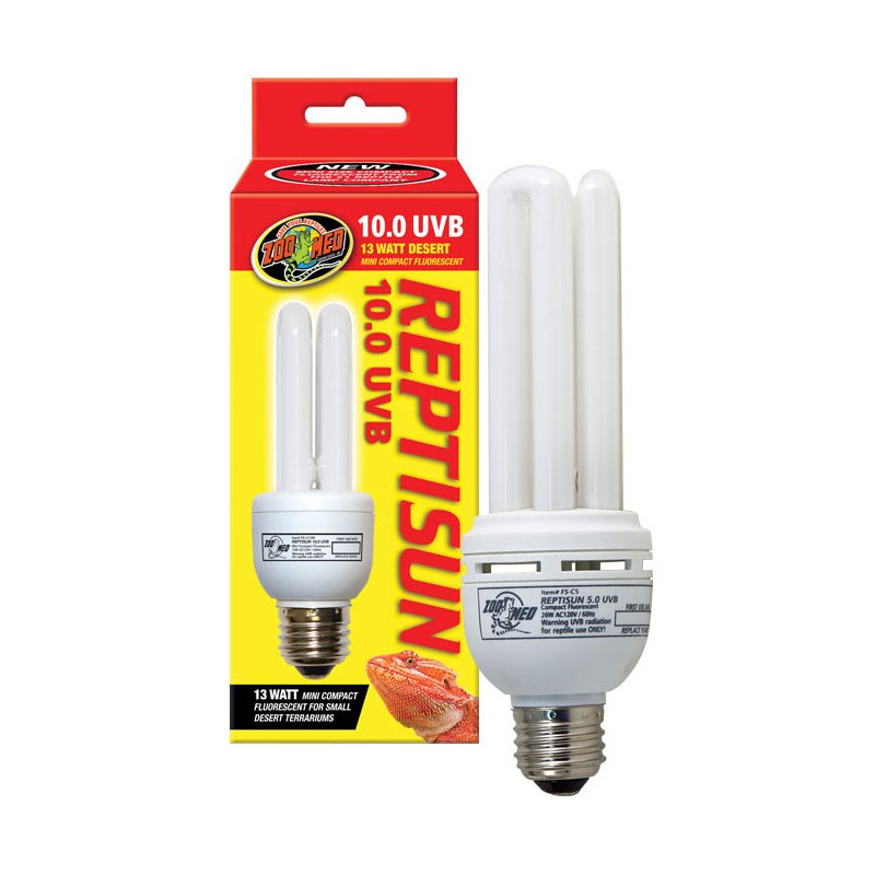 Zoo Med ReptiSun 10.0 Mini Compact Fluorescent - 13w